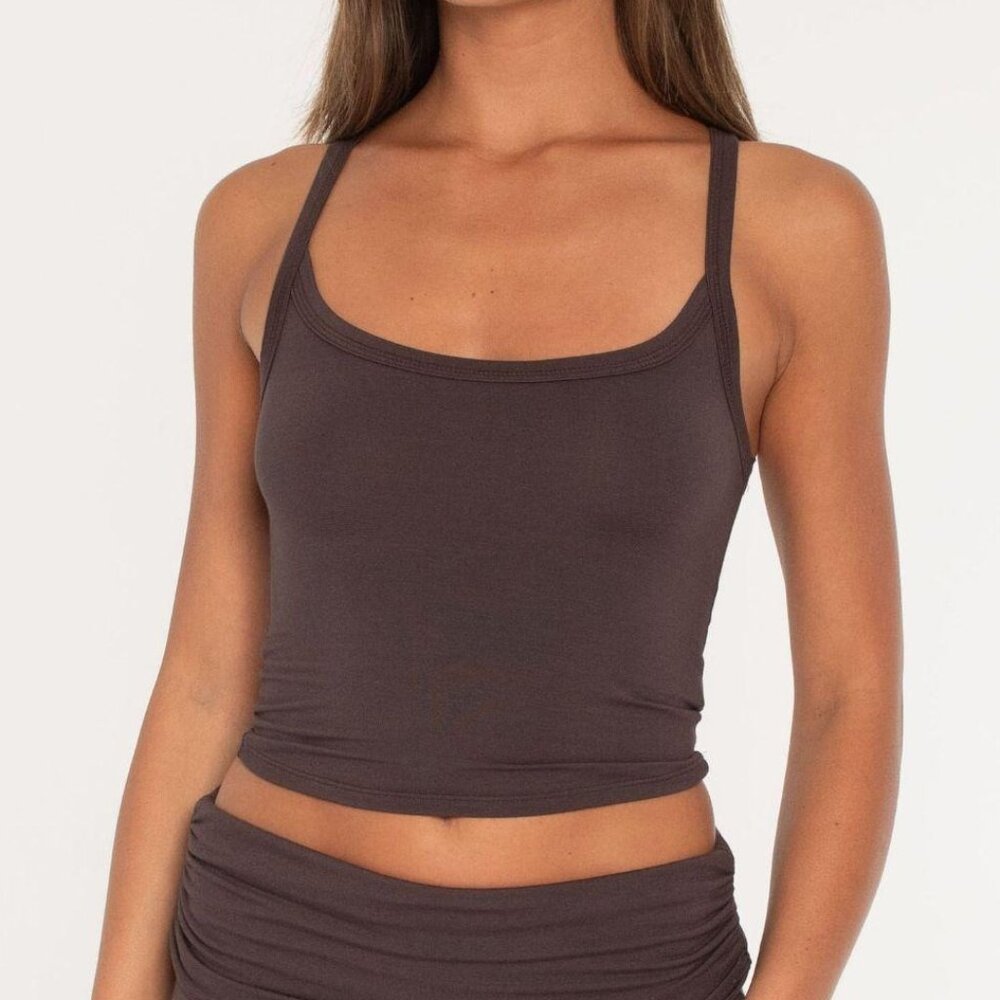 FORM Lounge Tank - Espresso - Size Large